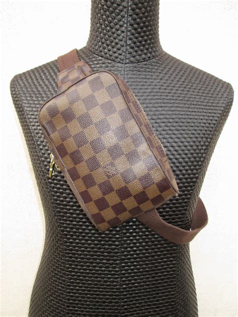 louis vuitton damier ebene belt bag|louis vuitton snakeskin belt.